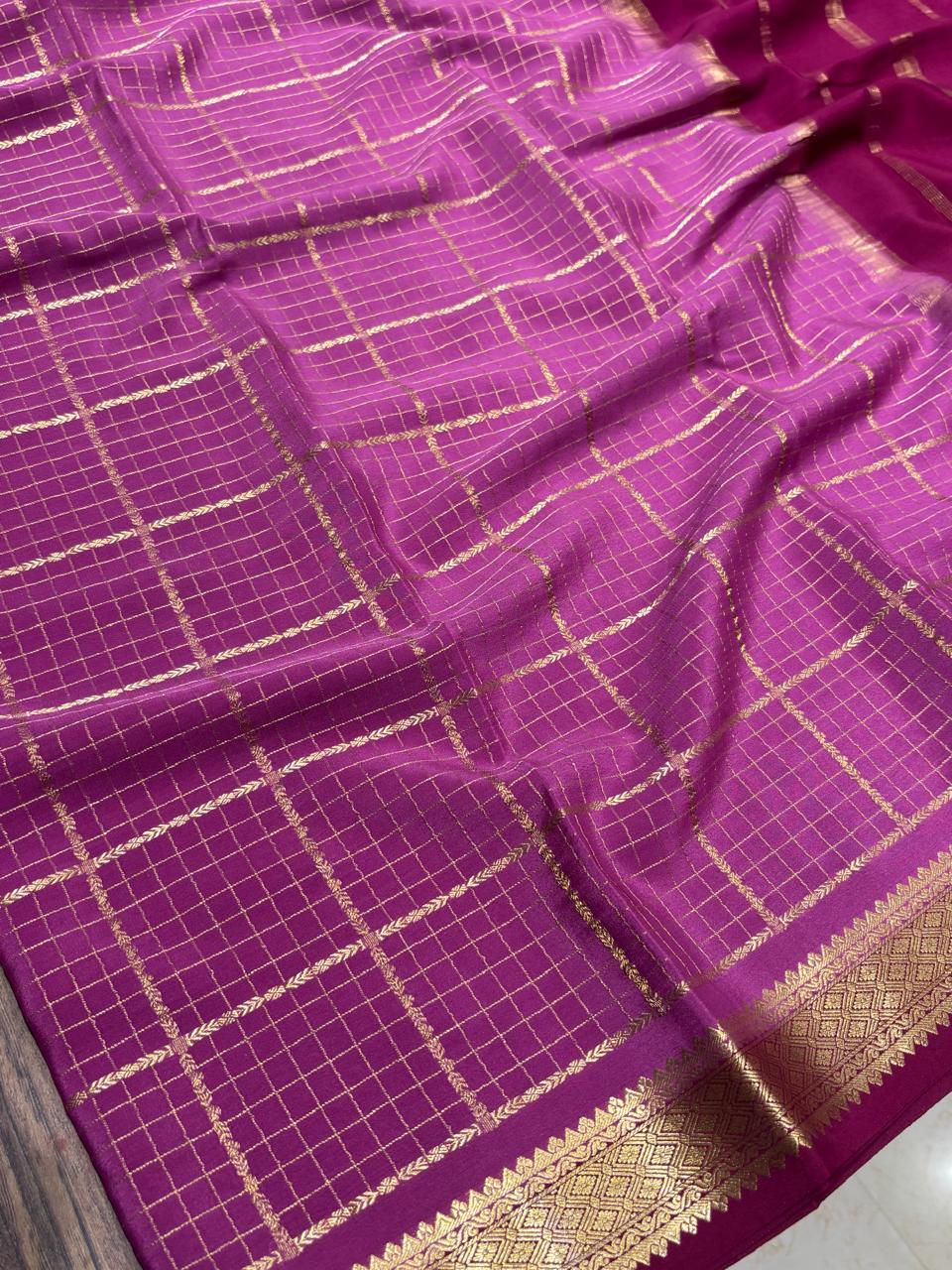 Pure Mysore Silk