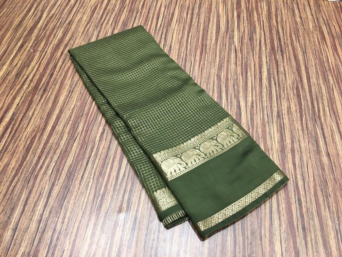 Semi Mysore Crape