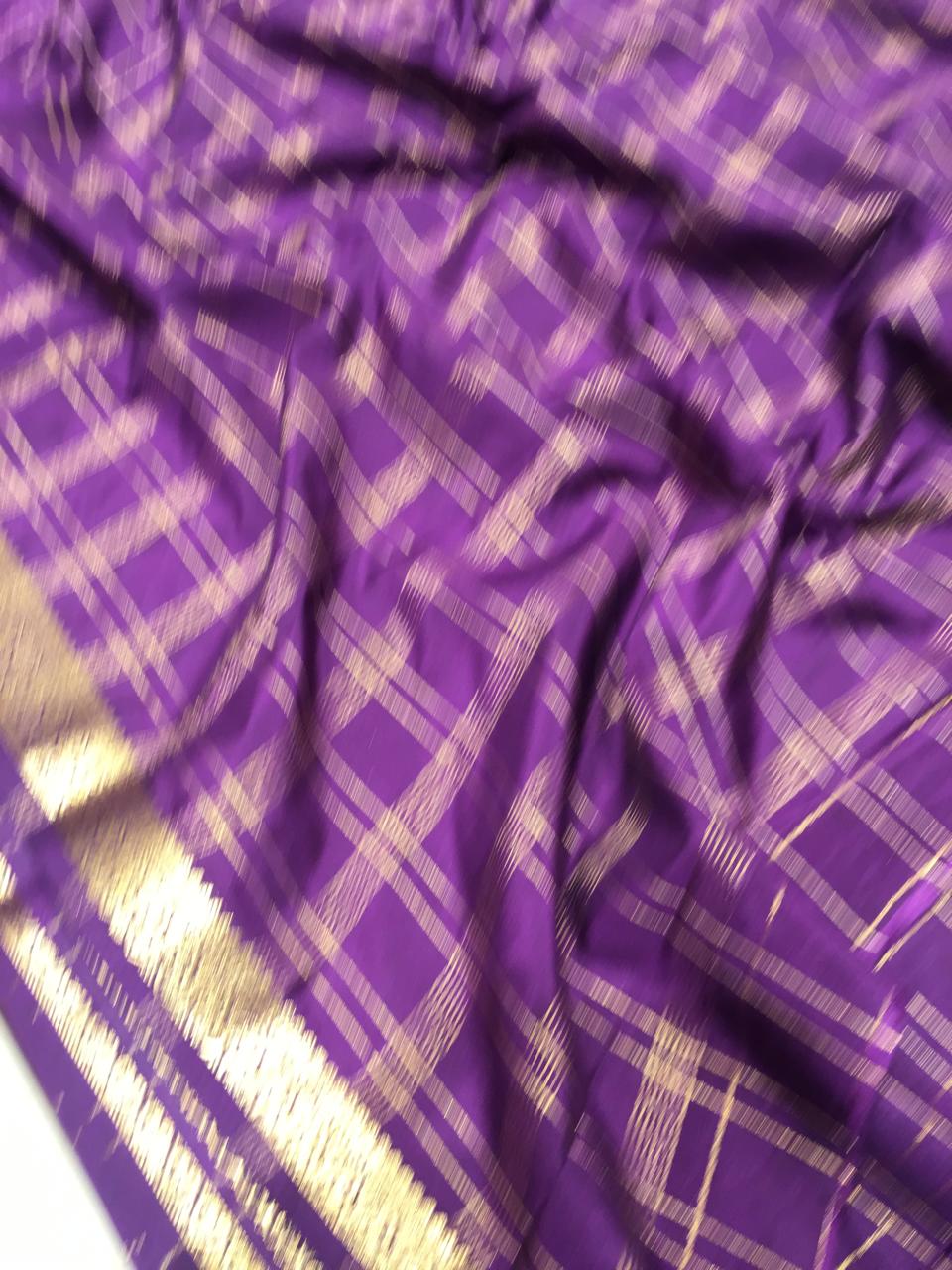 Semi Mysore Crape Silk