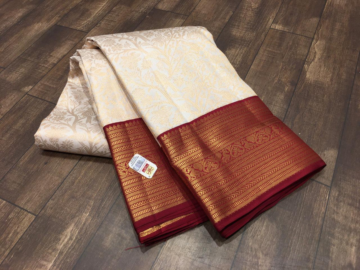 Pure Kanchipuram Broced Silk