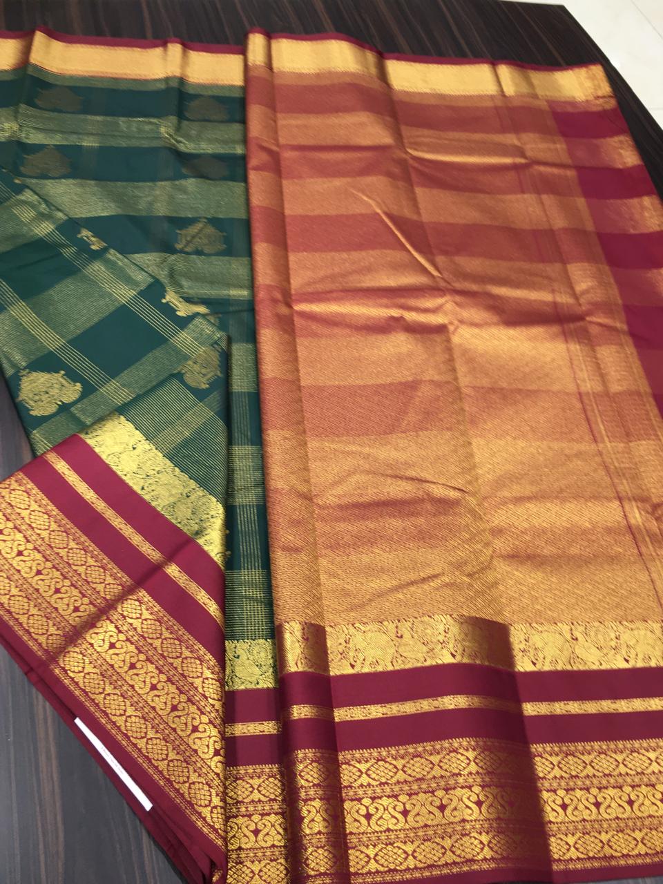 Semi Kanchipuram Silk
