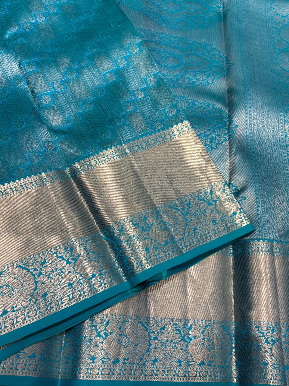Pure Kanchipuram Broced Silk