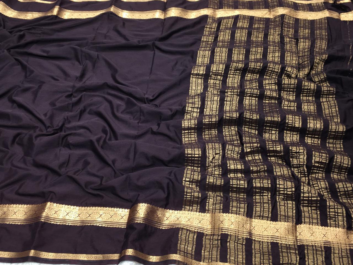 Semi Mysore Crape