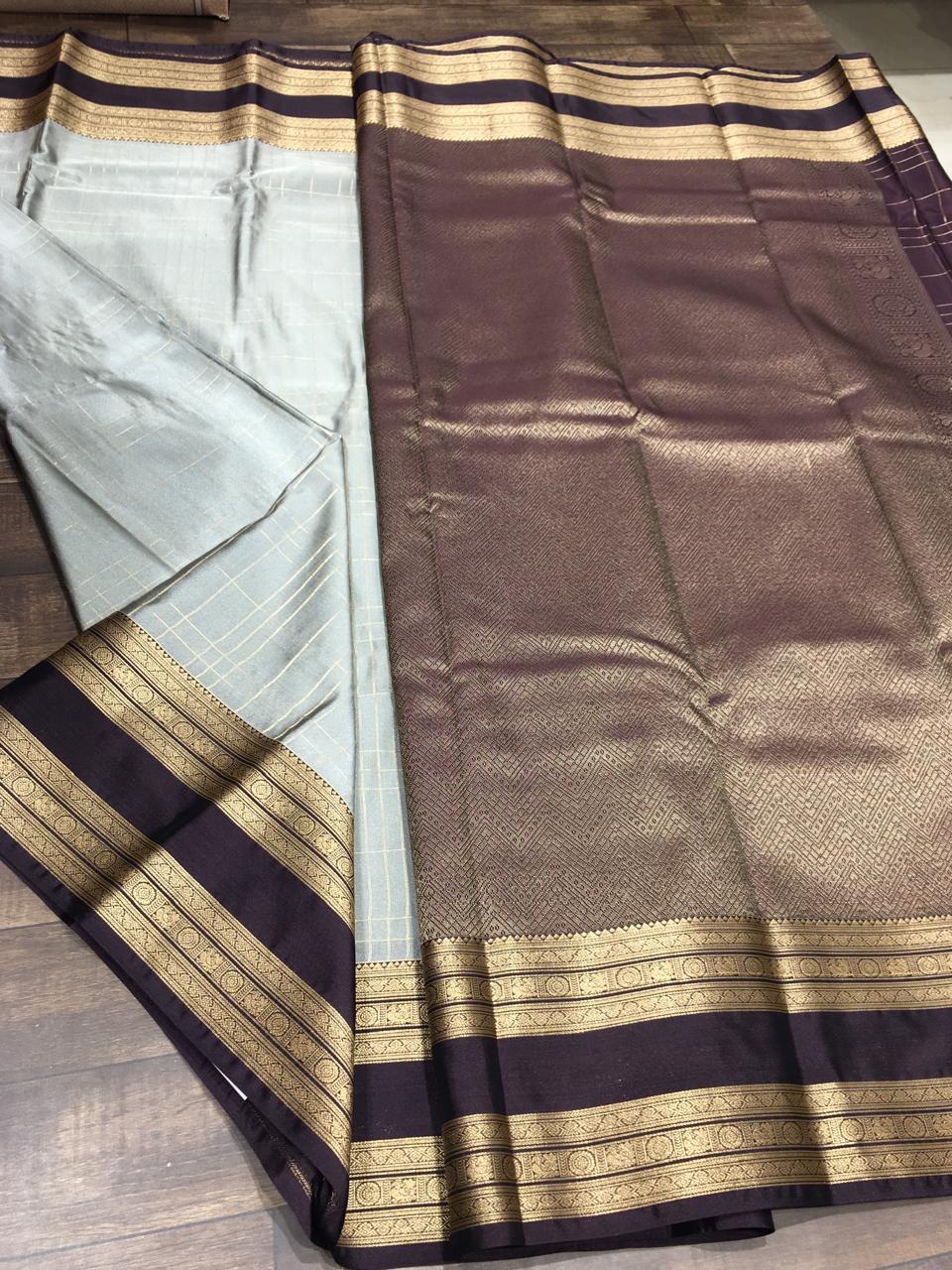 Semi Kanchipuram Silk