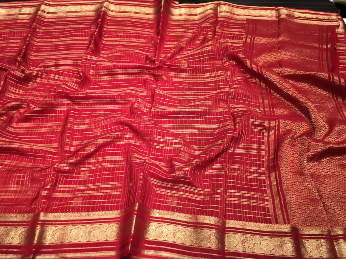 Semi Mysore Crape Silk