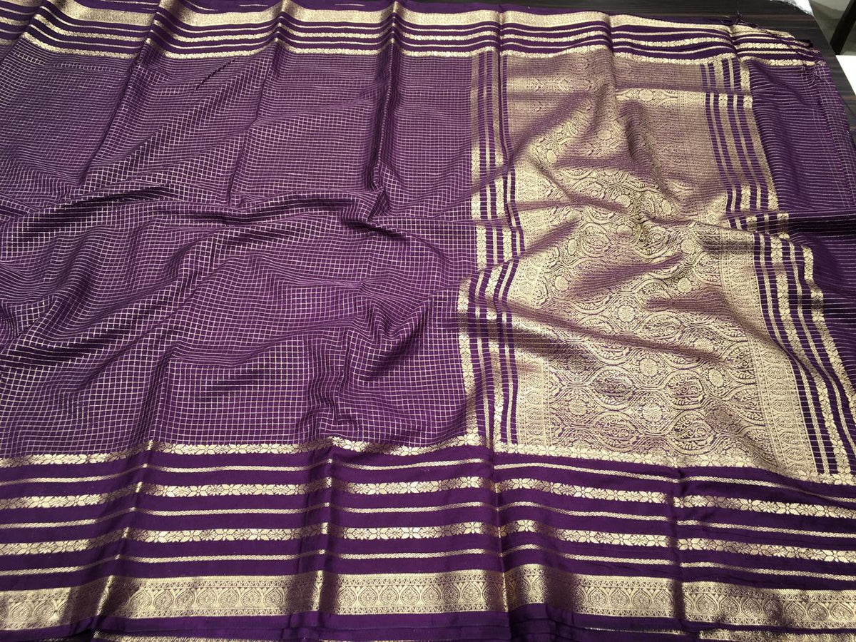 Semi Mysore Crape