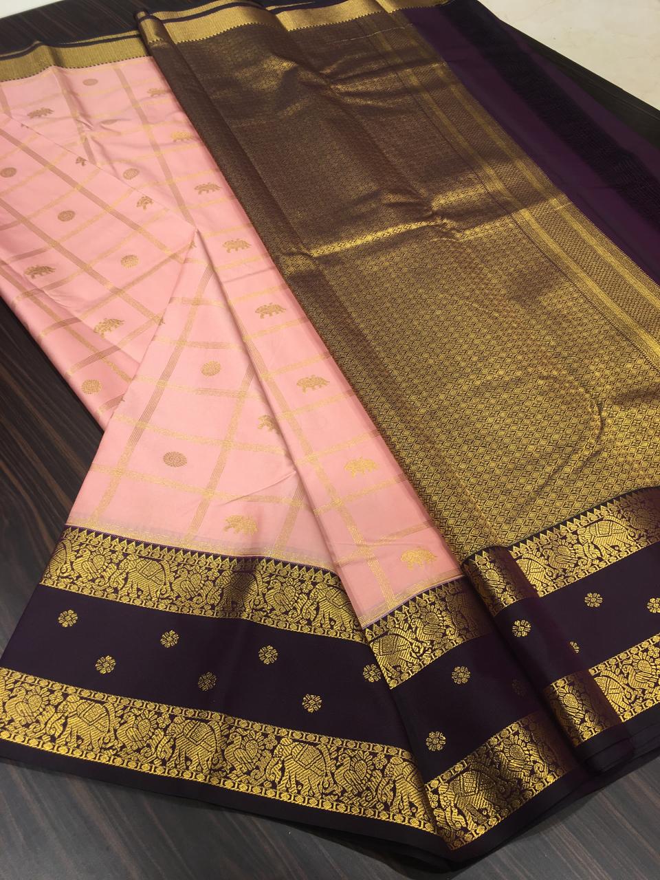 Semi Kanchipuram Silk