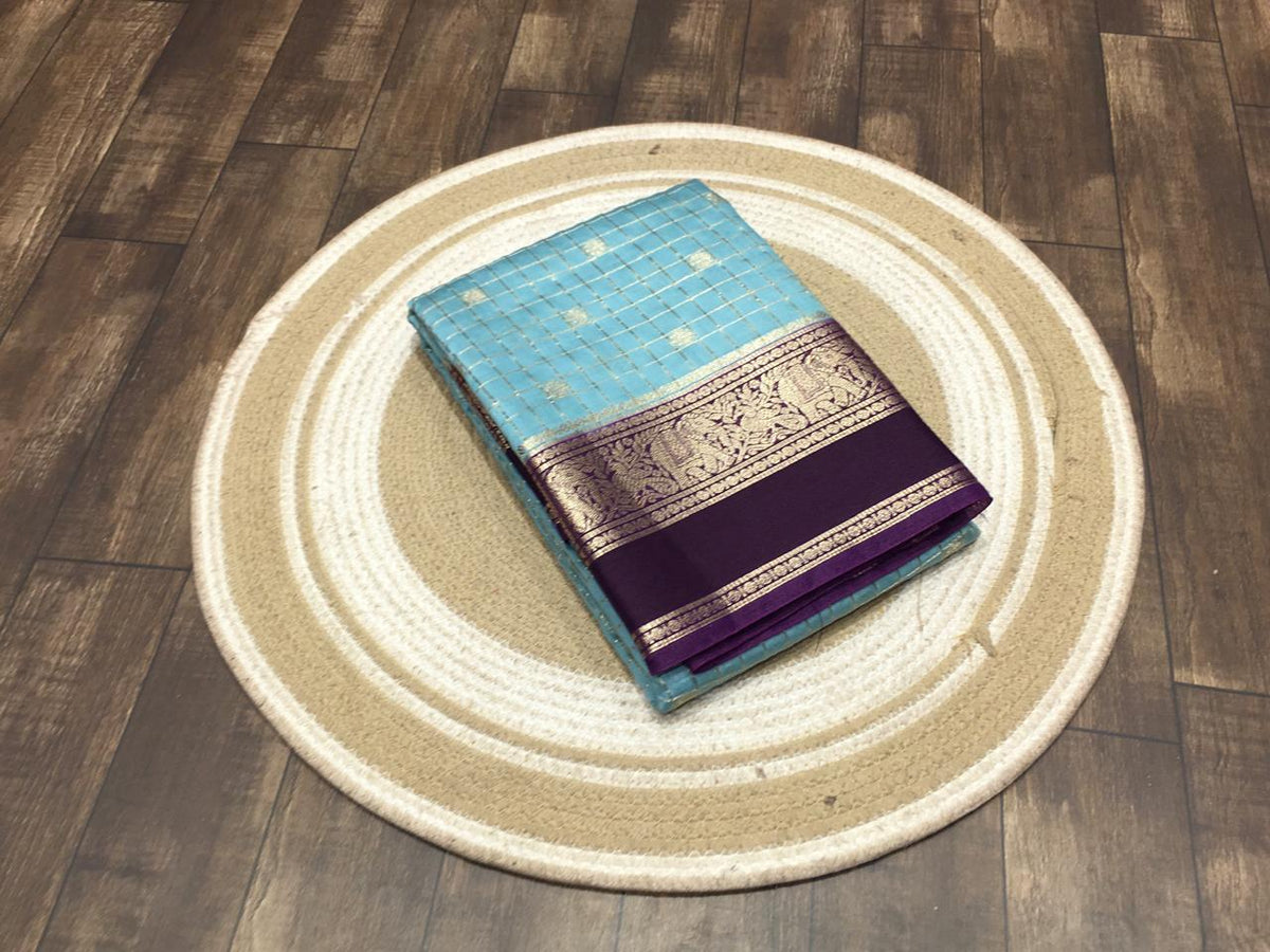 Semi Crape Saree