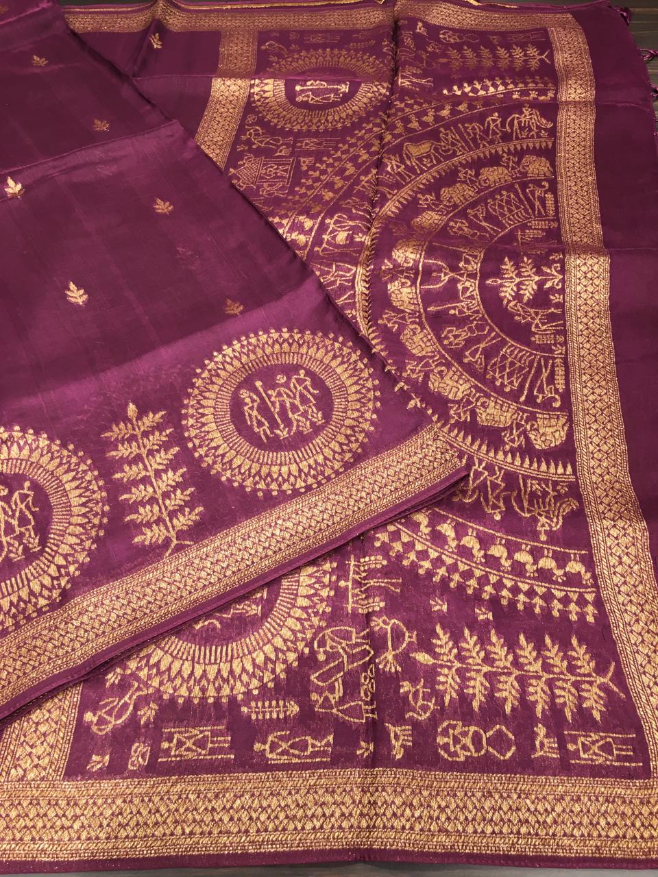 Soft Tussar Saree