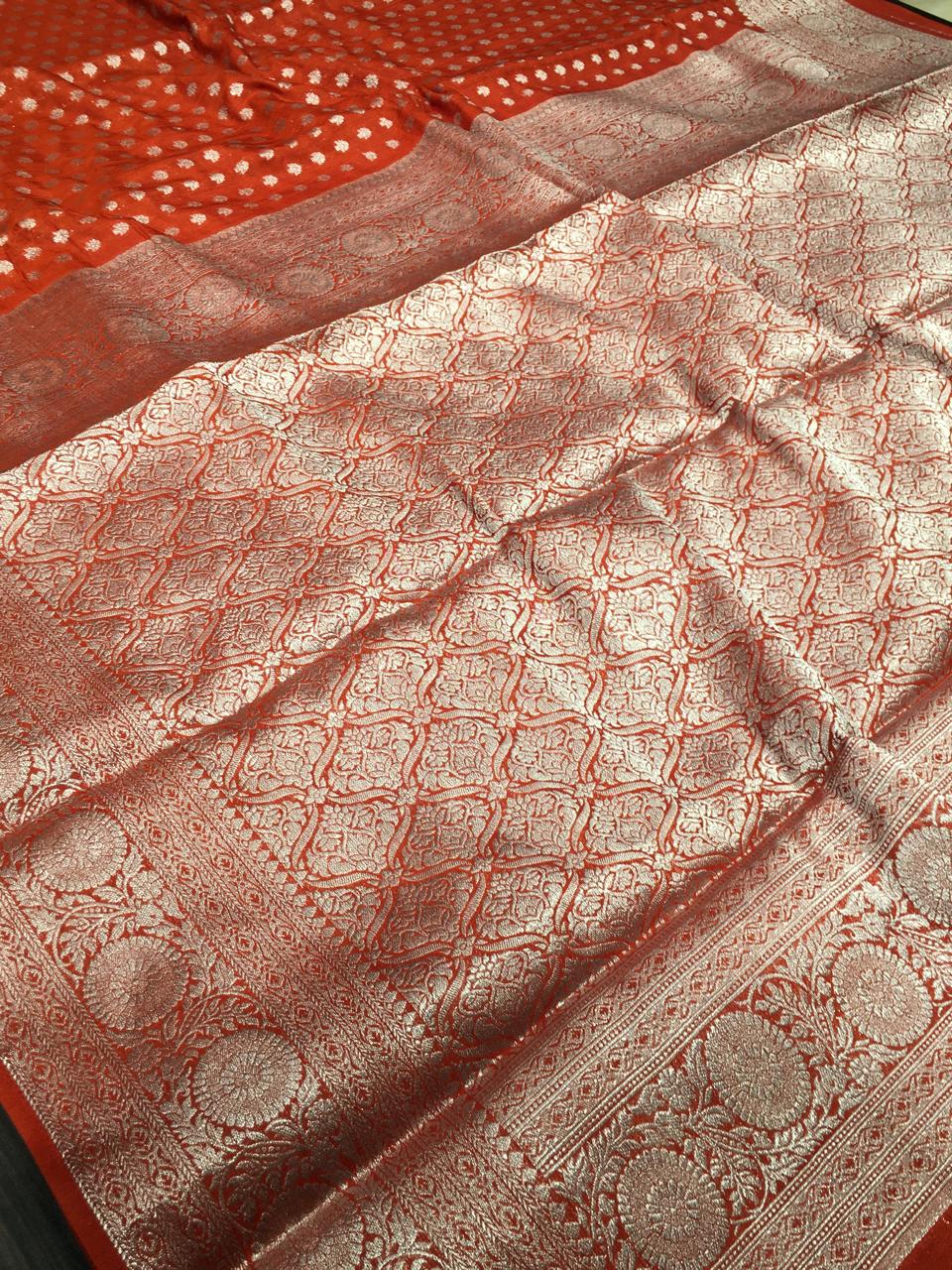 Lilly Tussar Saree