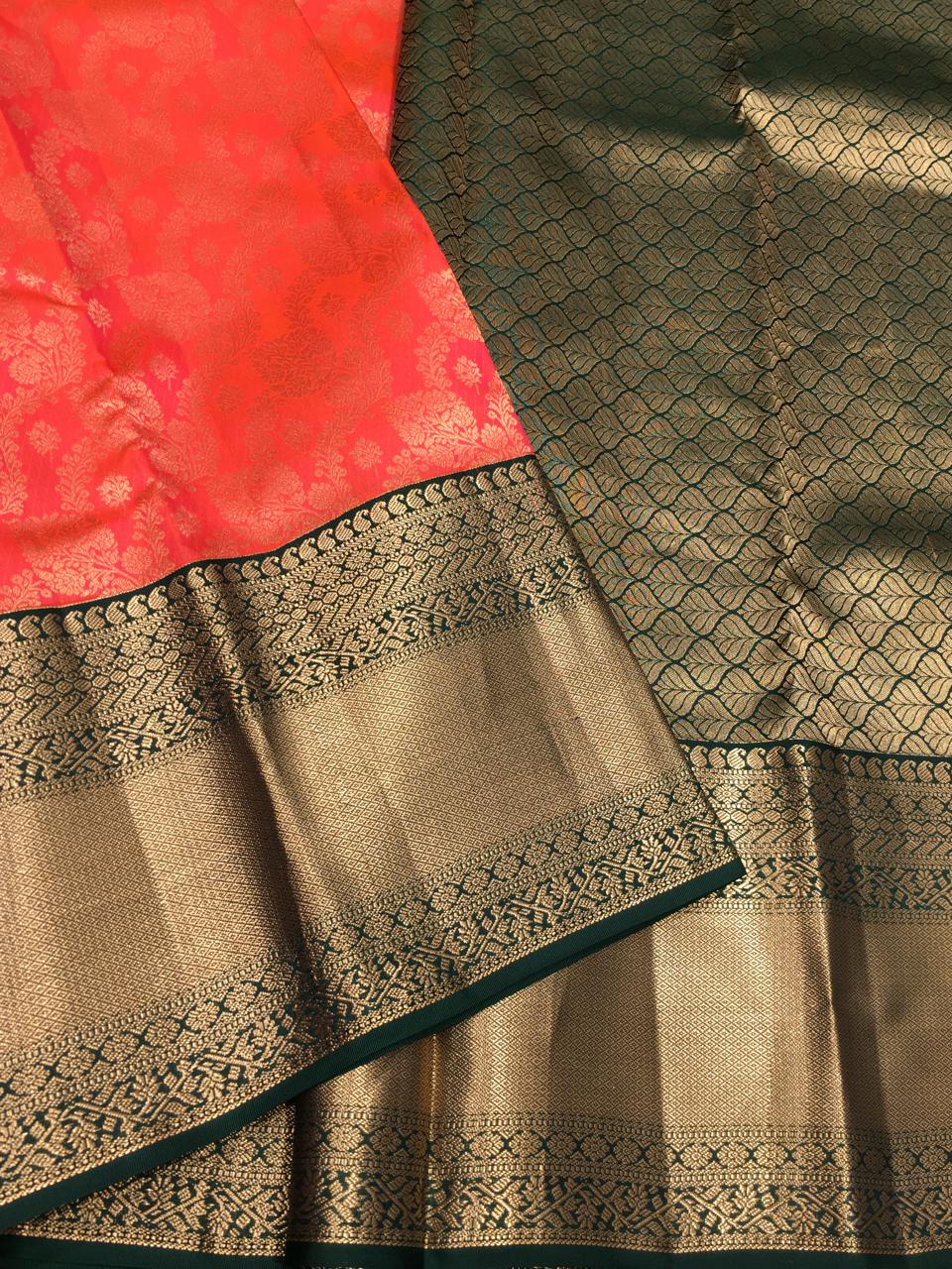 Pure Kanchipuram Broced Silk