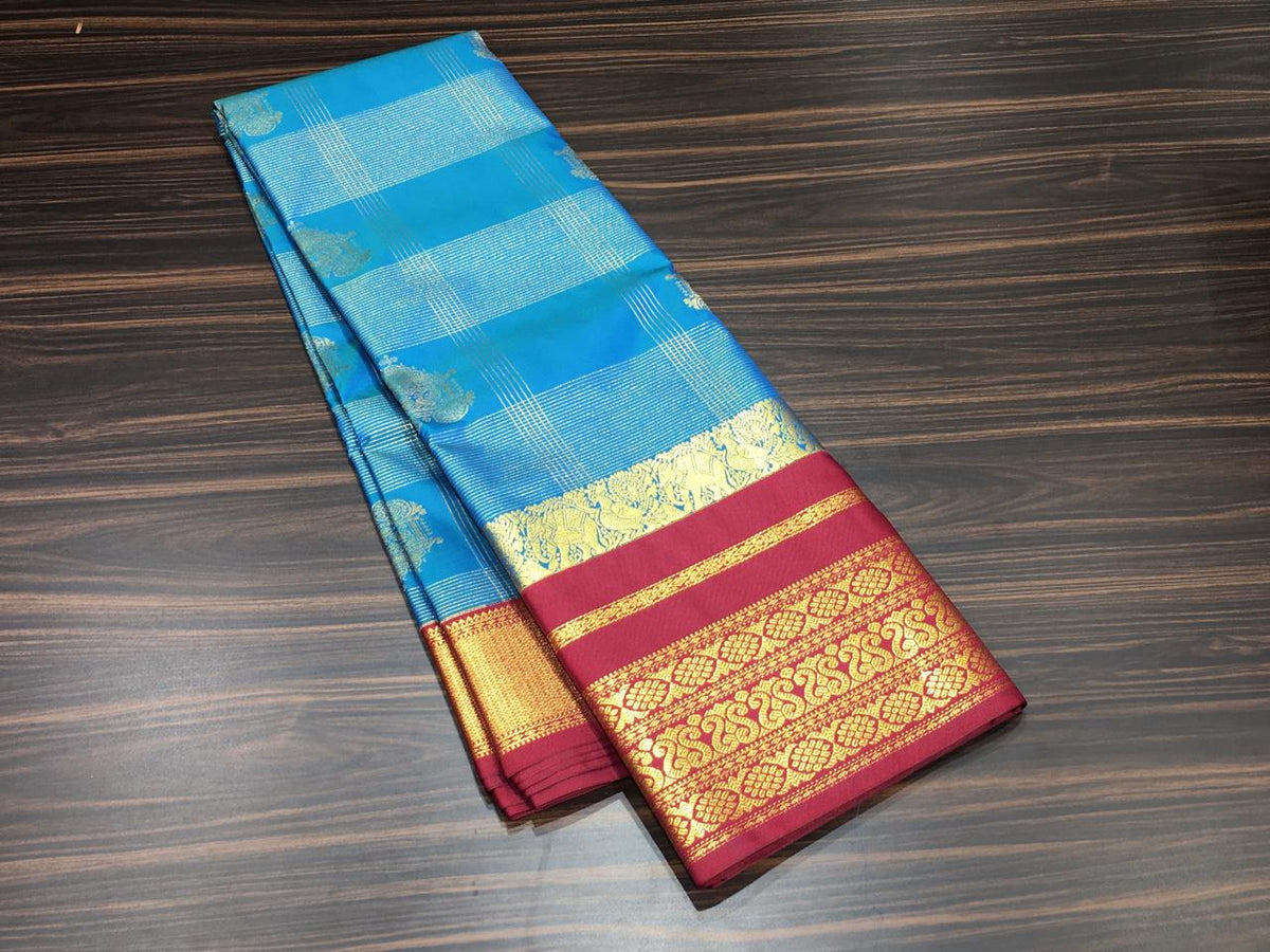 Semi Kanchipuram Silk