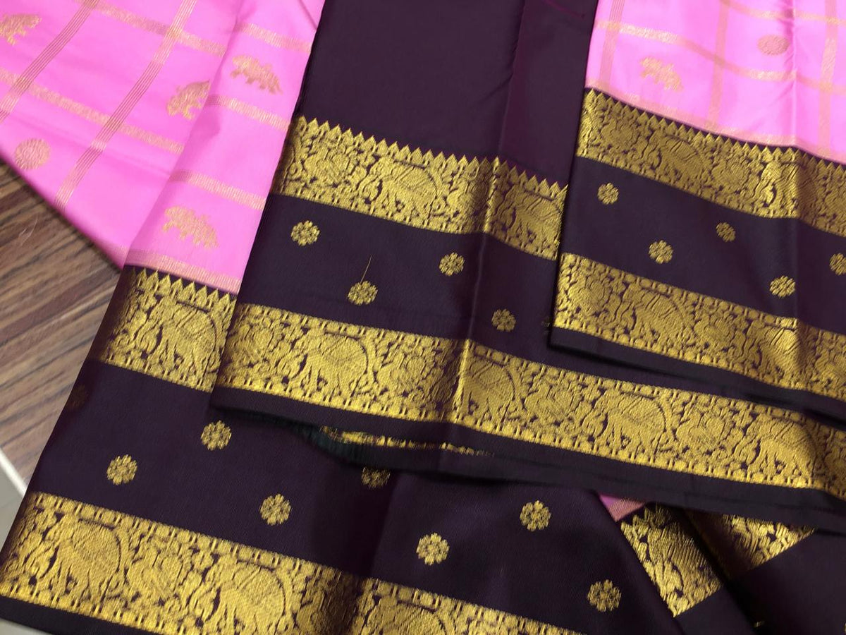 Semi Kanchipuram Silk