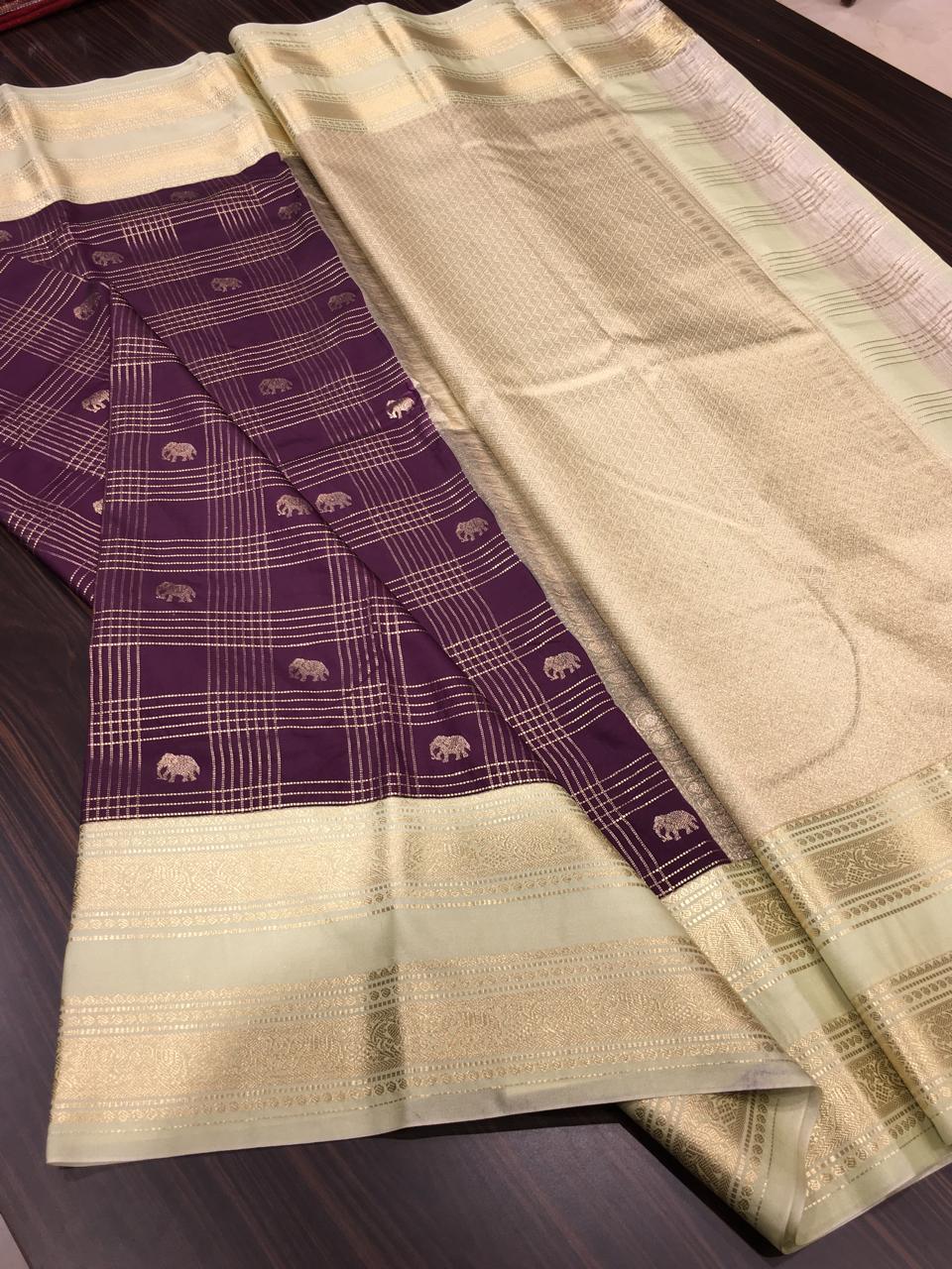 Semi Kanchipuram Silk