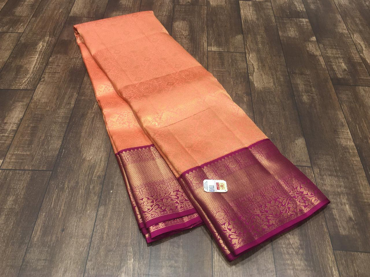 Pure Kanchipuram Broced Silk