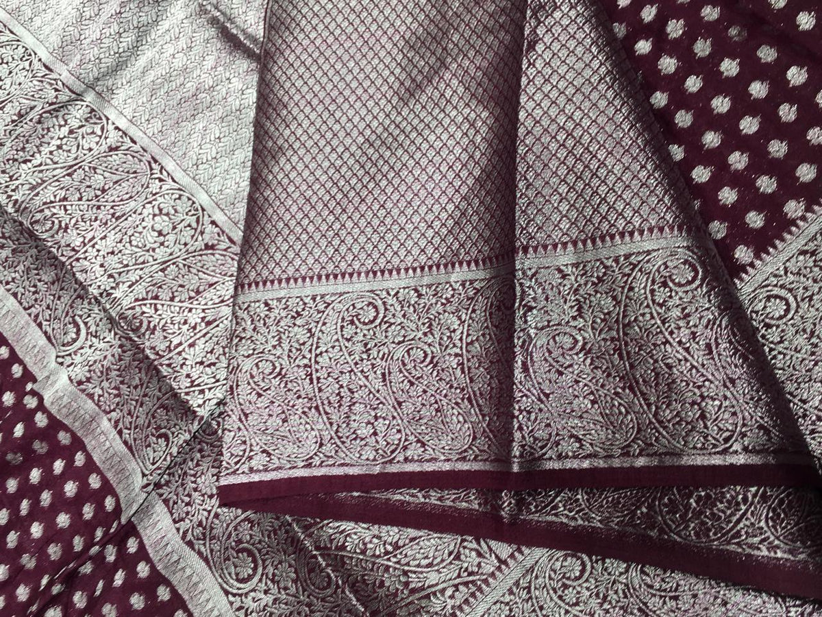 Lilly Tussar Saree