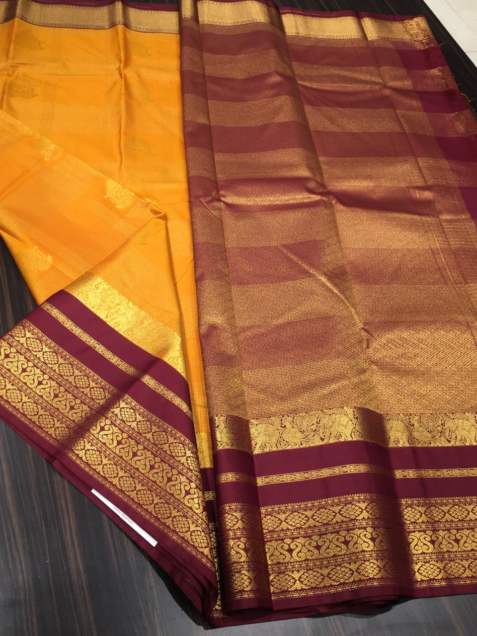 Semi Kanchipuram Silk