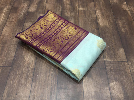 Semi Kanchipuram Silk