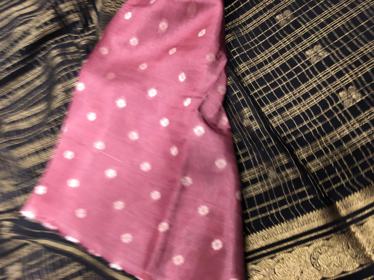 Semi Mysore Crape Silk