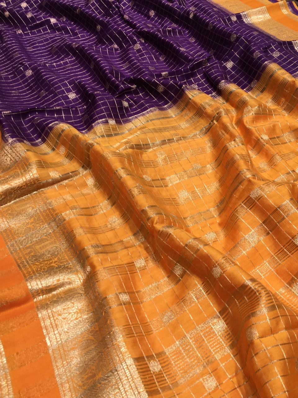 Semi Crape Saree