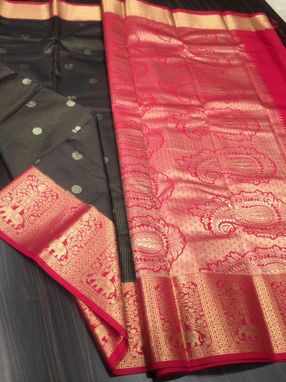 Semi Kanchipuram Silk