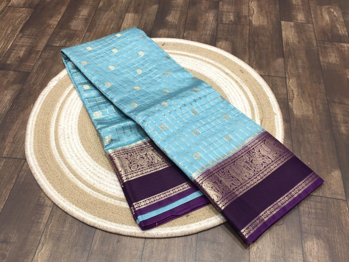 Semi Crape Saree