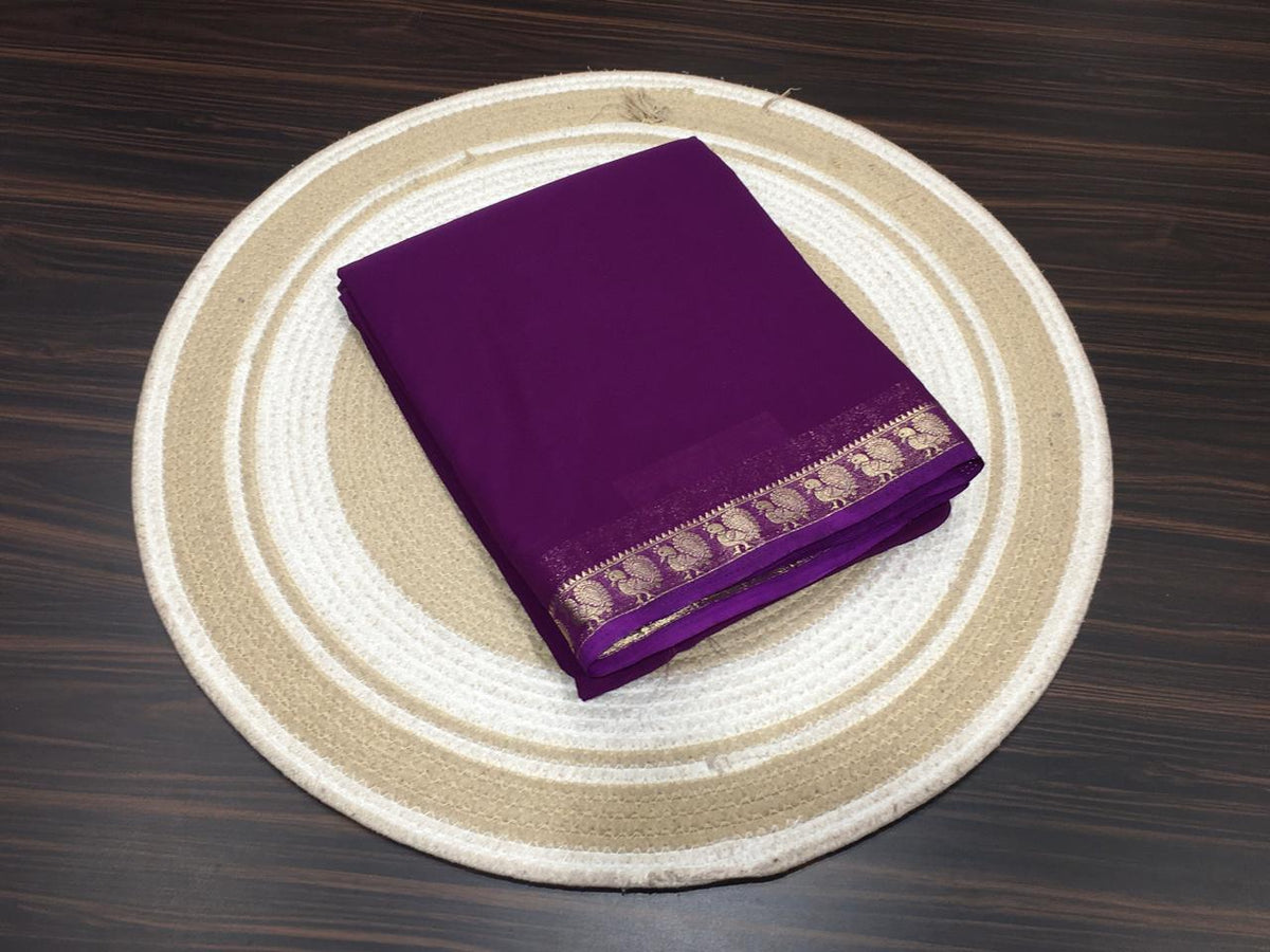 Semi Mysore Crape