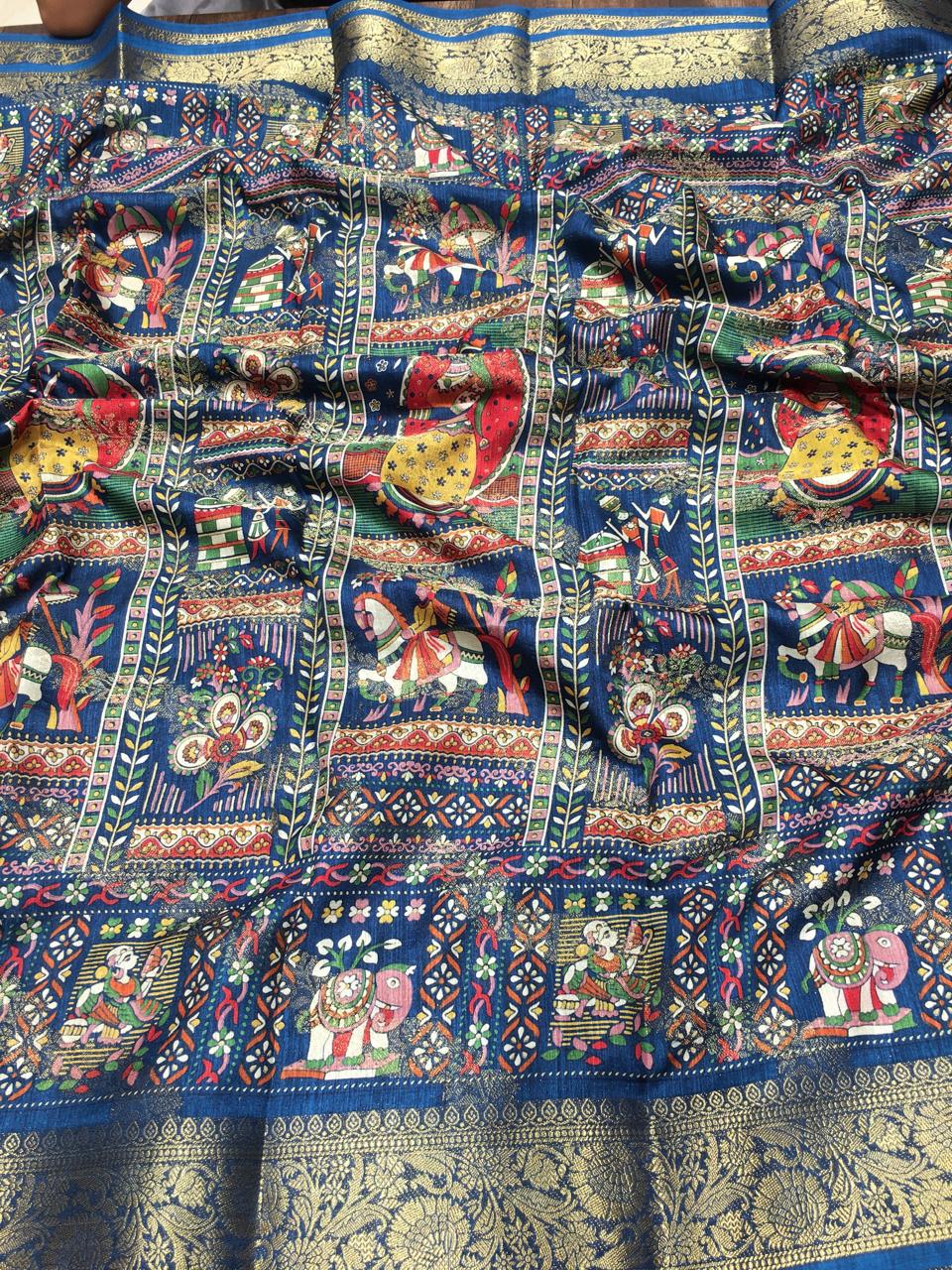 Kalamkari Saree