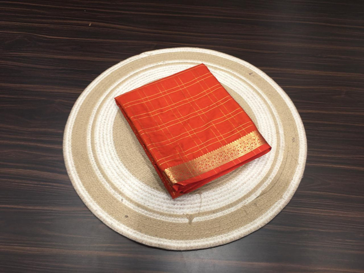 Semi Mysore Crape Silk