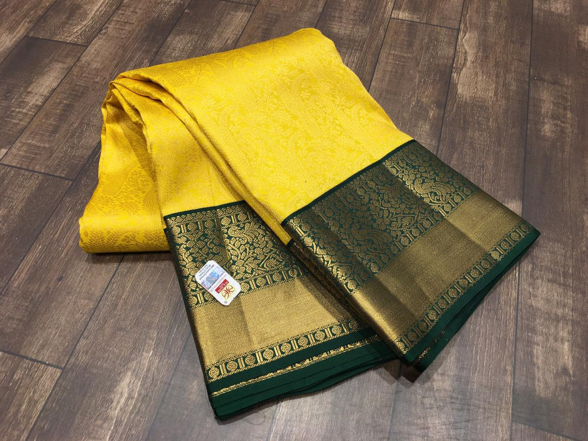 Pure Kanchipuram Broced Silk