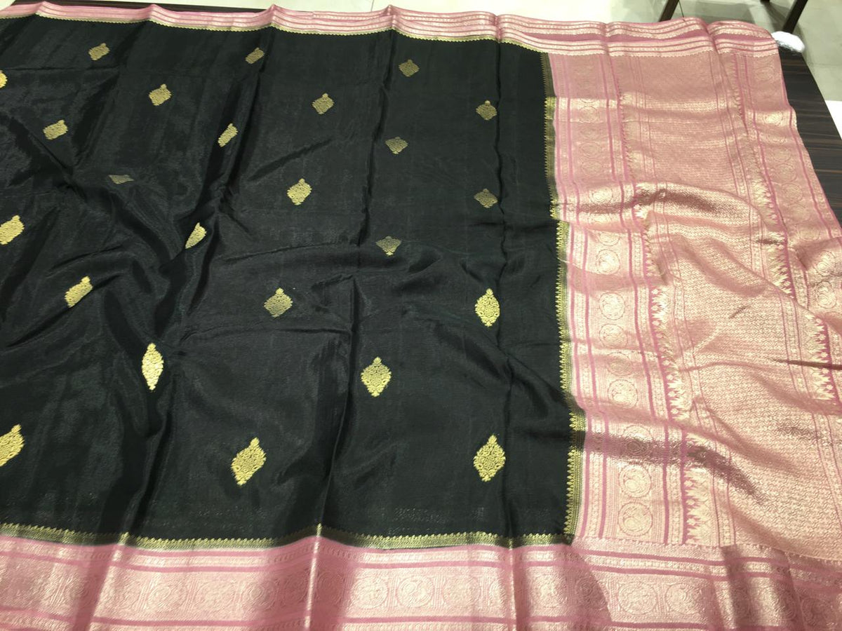 Moonga Crape Saree