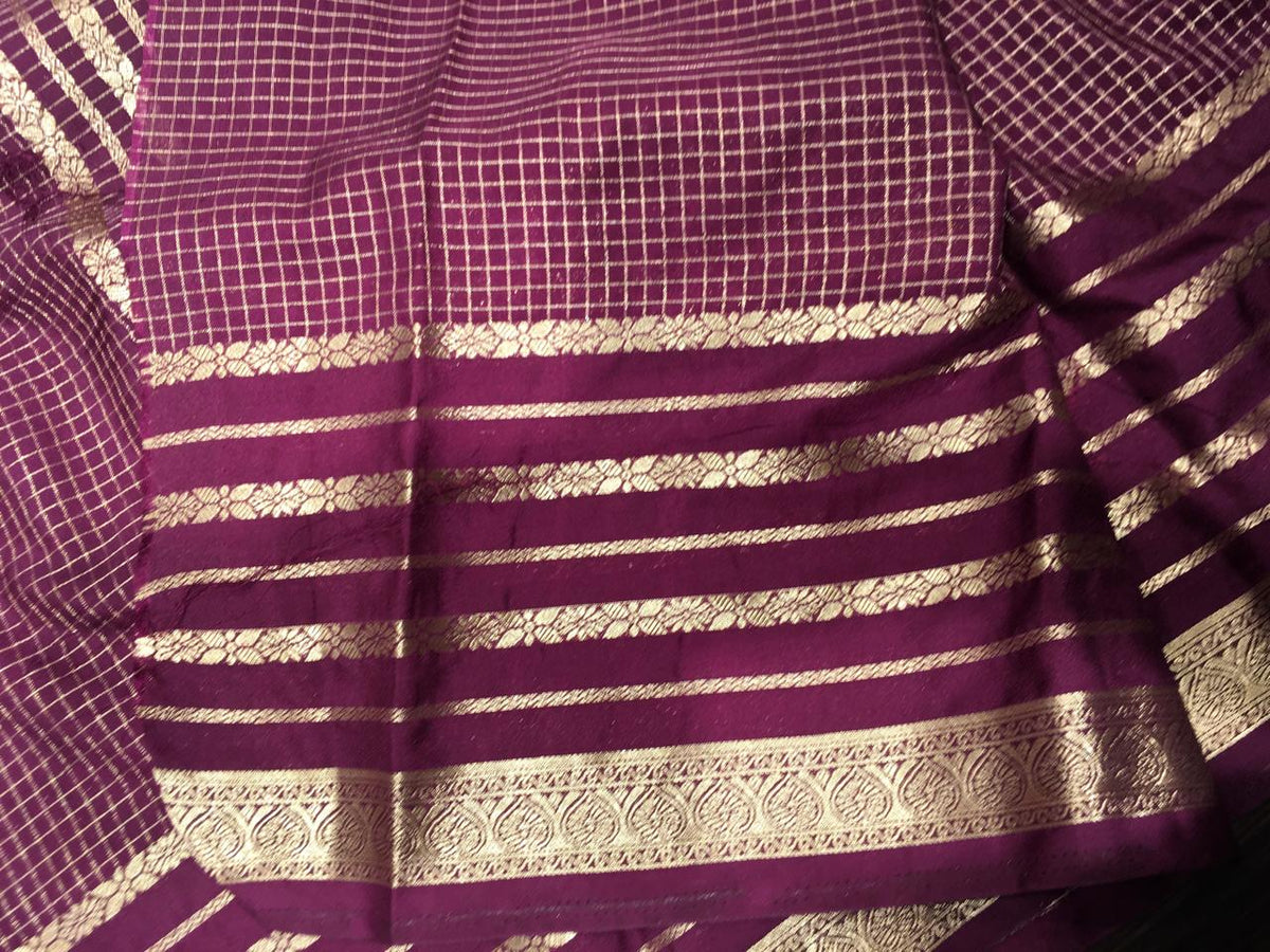 Semi Mysore Crape
