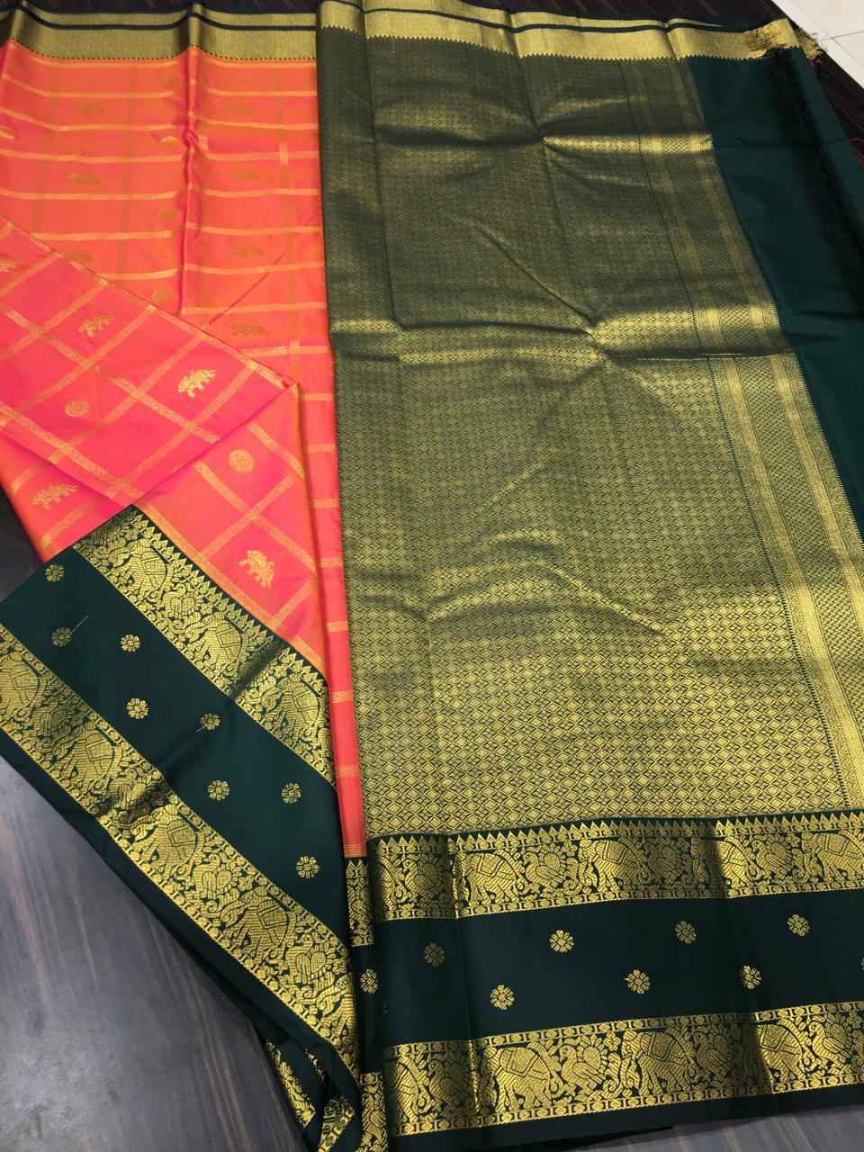 Semi Kanchipuram Silk