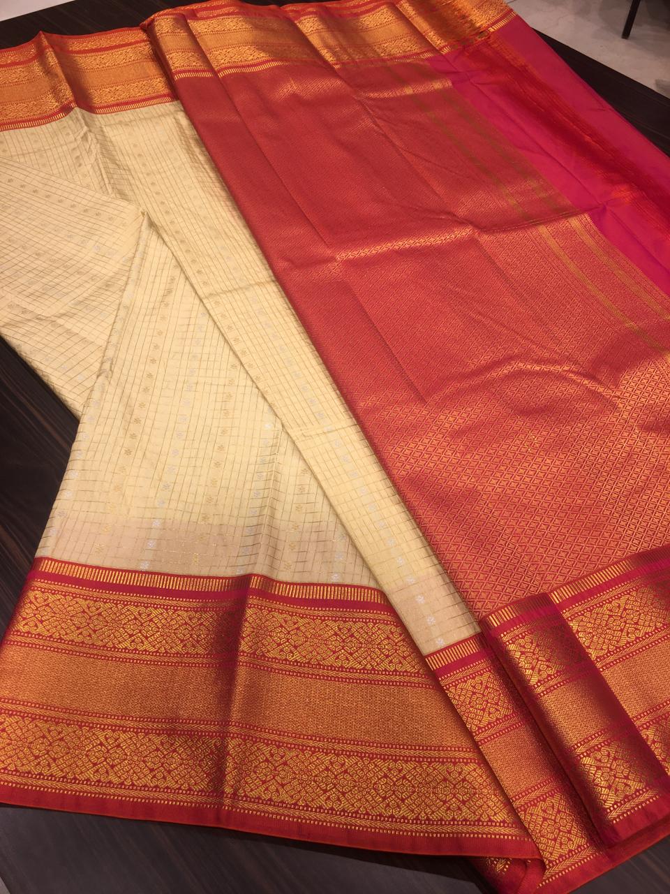 Semi Kanchipuram Silk