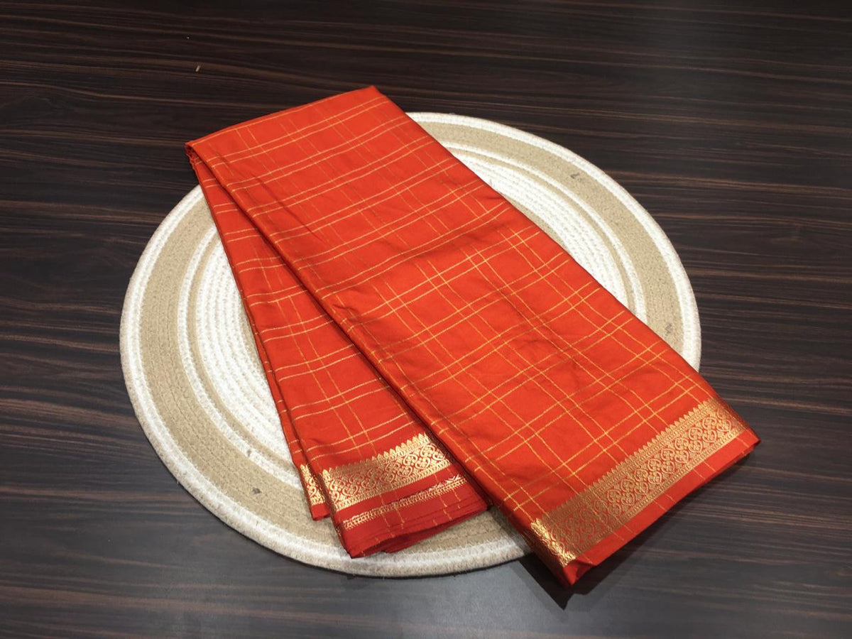 Semi Mysore Crape Silk