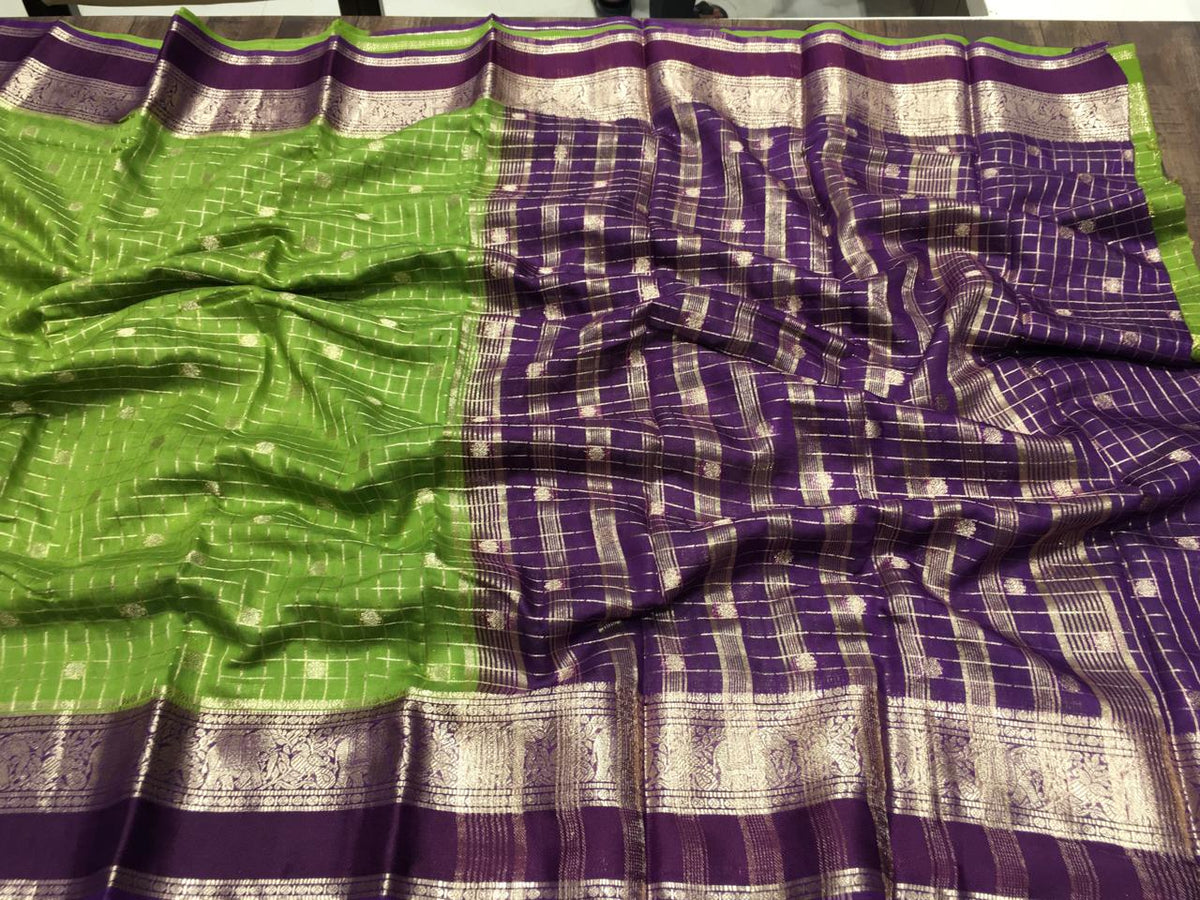 Semi Crape Saree