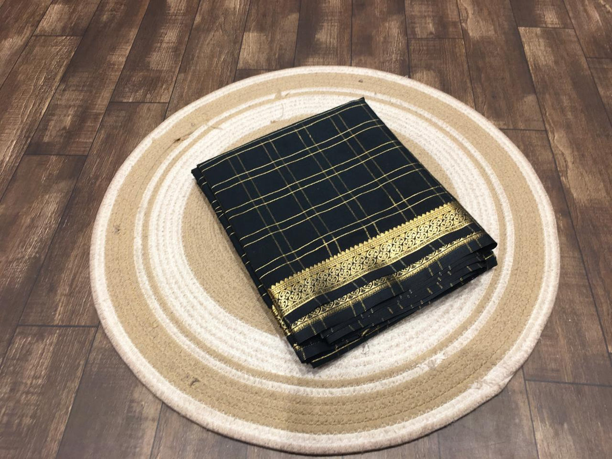 Semi Mysore Crape Silk