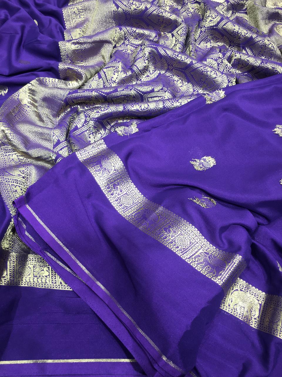 Semi Mysore Crape