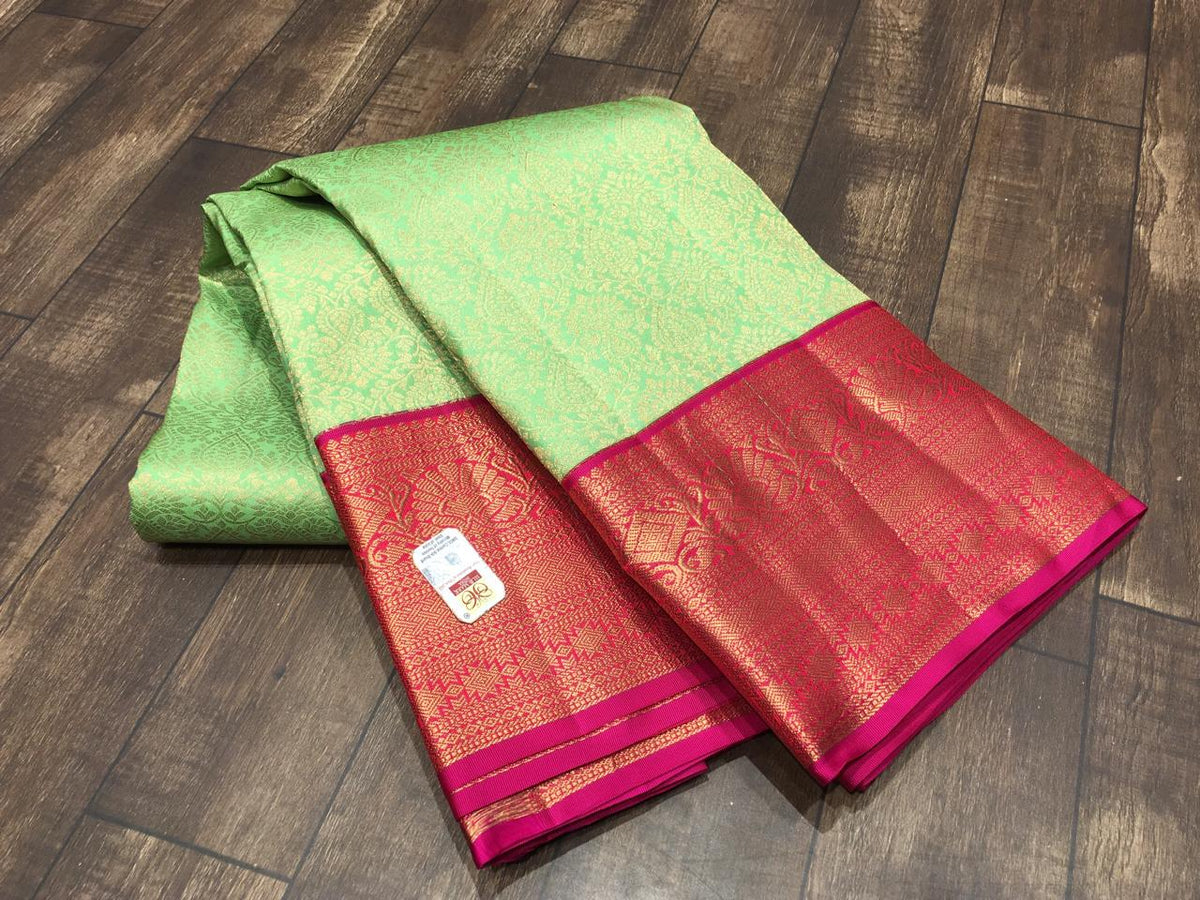 Pure Kanchipuram Broced Silk