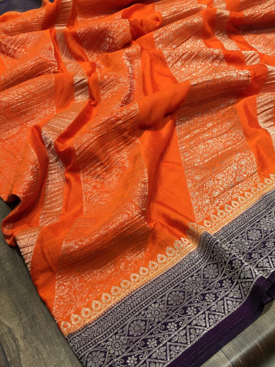 Chiffon Georgette Saree
