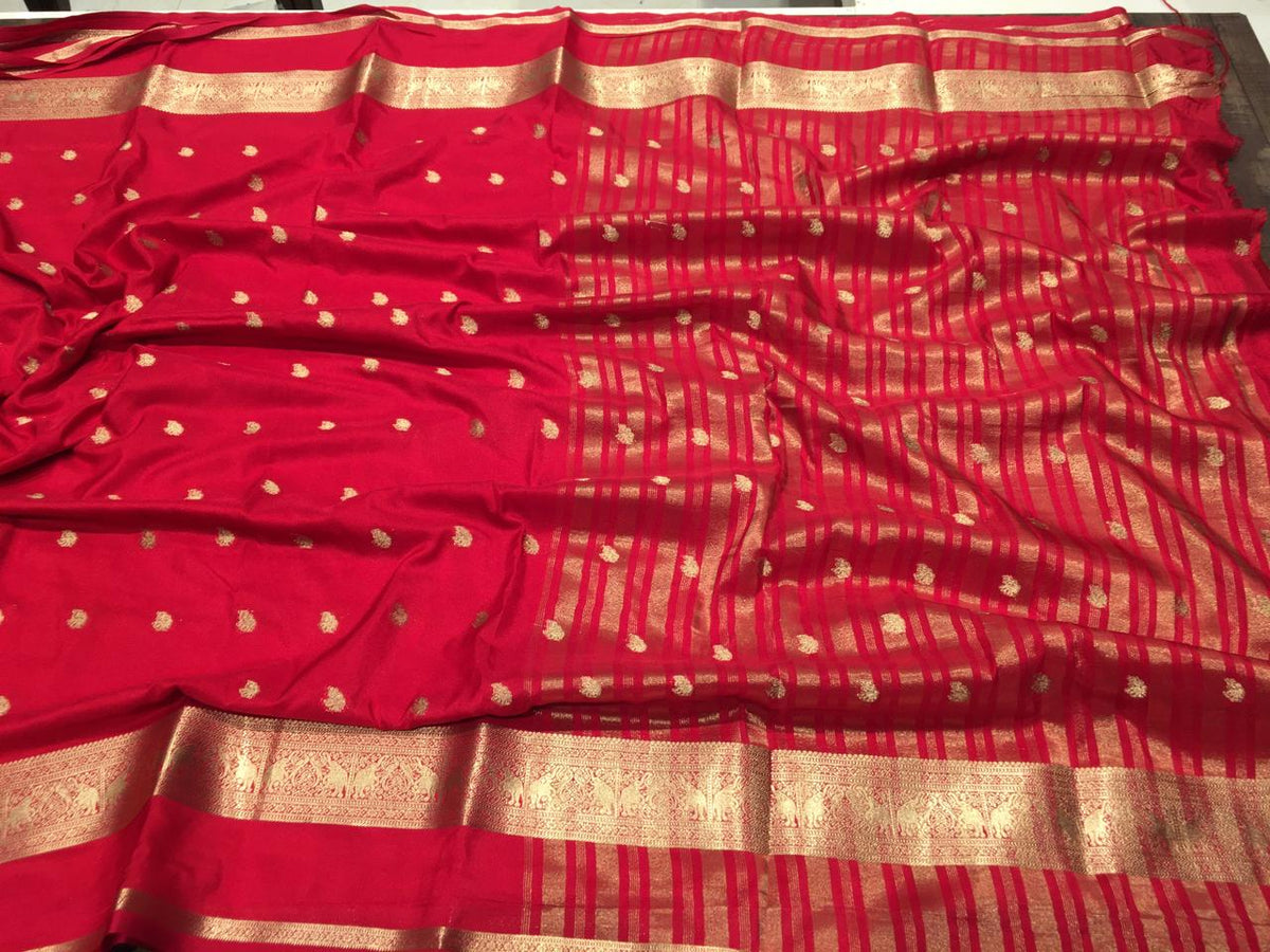 Semi Mysore Crape Silk