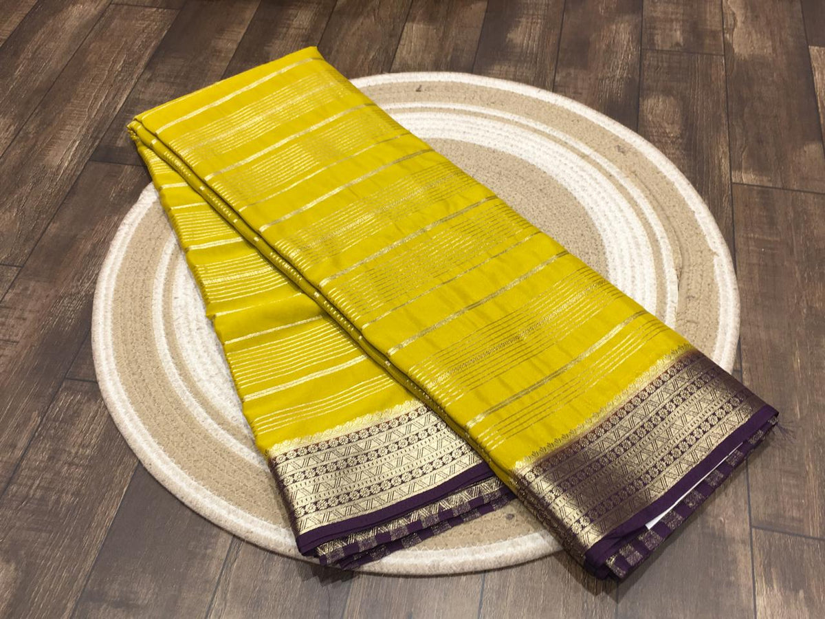 Semi Mysore Crape