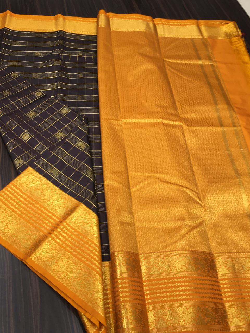 Semi Kanchipuram Silk