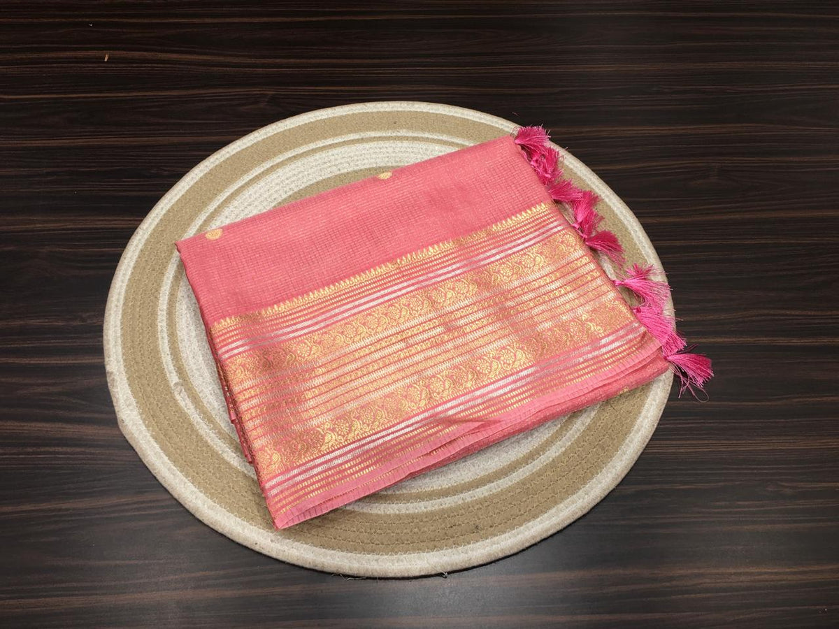 Semi Mysore Crape Silk