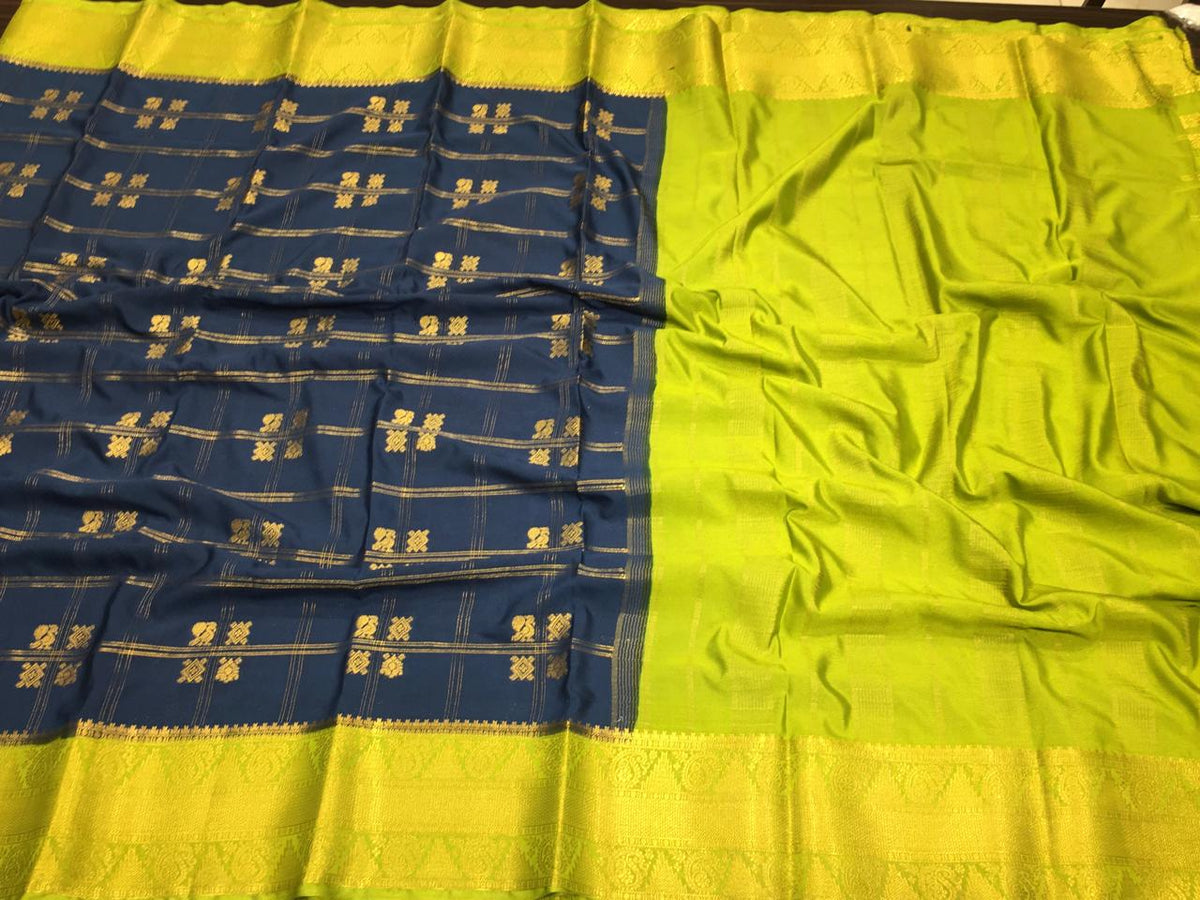 Semi Mysore Crape Silk