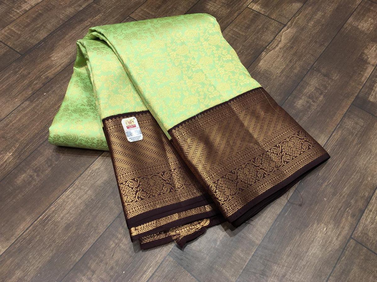 Pure Kanchipuram Broced Silk