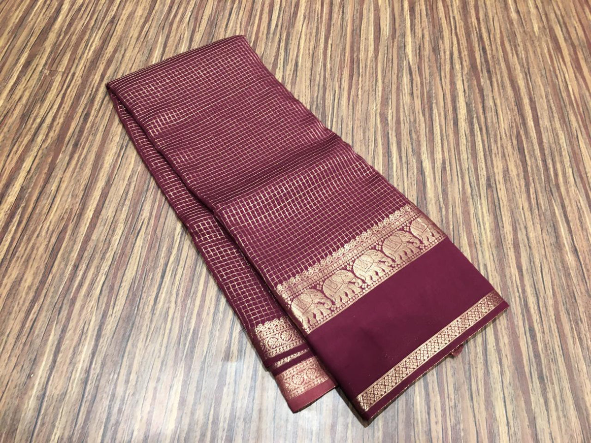 Semi Mysore Crape