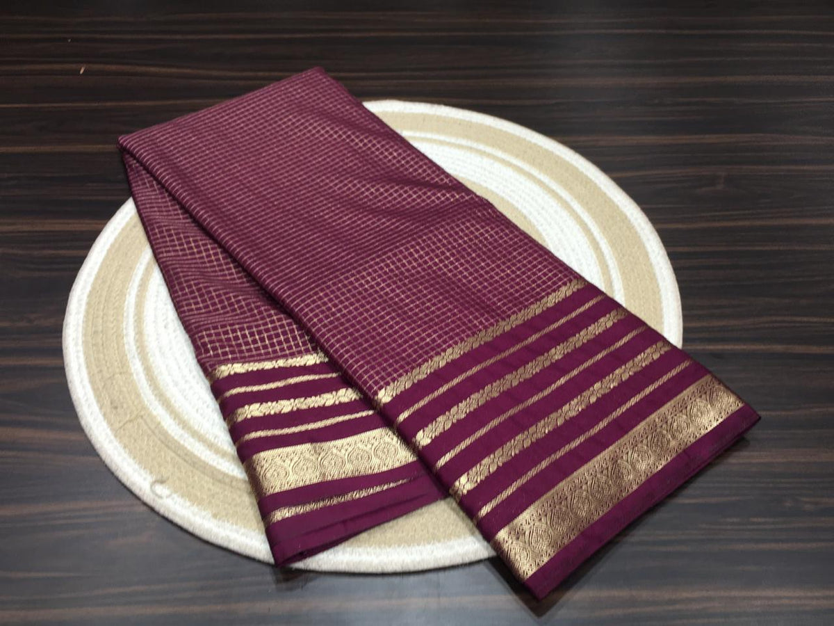 Semi Mysore Crape