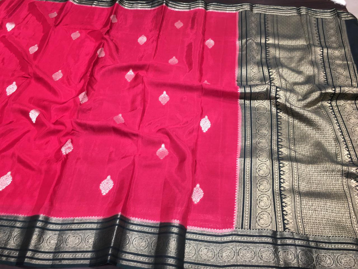 Moonga Crape Saree