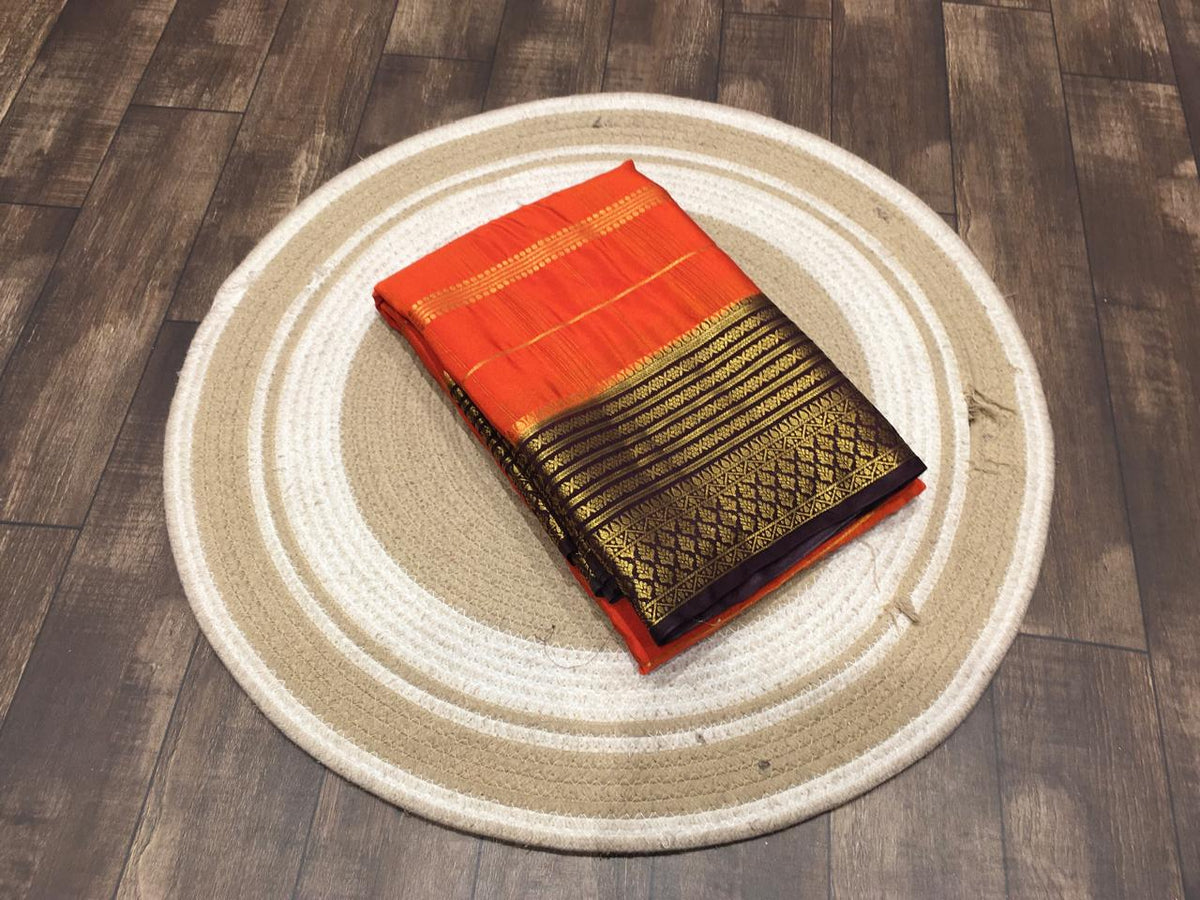 Semi Mysore Crape Silk